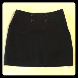 Black Dressy Mini-skirt